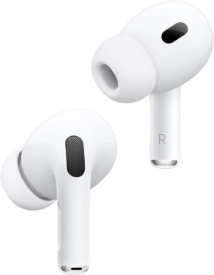 Apple AirPods Pro 2 Écouteurs sans Fil, Casques et écouteurs Bluetooth, Réduction Active du Bruit, Appareil auditif, Mode Transparence, Audio Spatial personnalisé, Son Haute-fidélité, Recharge USB-C